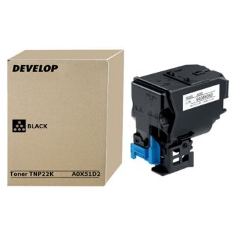 Toner d'origine A0X51D2 / TNP-22 K Develop - noir