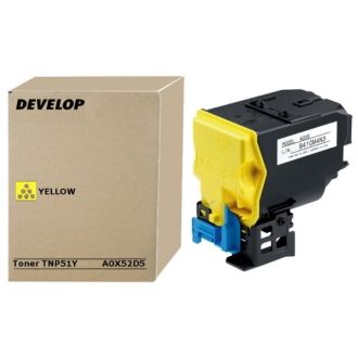 Toner d'origine A0X52D5 / TNP-51 Y Develop - jaune