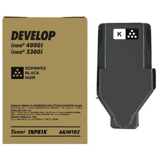 Toner d'origine AAJW1D2 / TNP-81 K Develop - noir