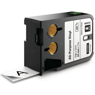 Ruban cassette d'origine 1868753 Dymo - noir, blanc