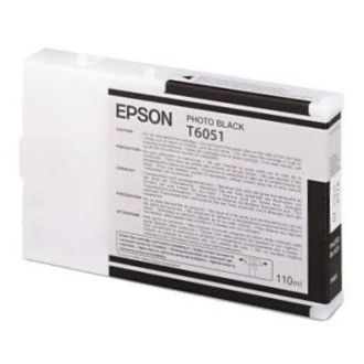 Cartouche d'origine C13T605100 / T6051 Epson - noire