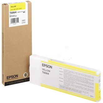 Cartouche d'origine C13T606400 / T6064 Epson - jaune