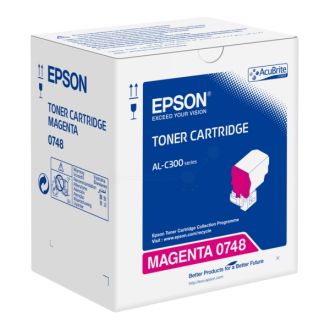 Toner d'origine C13S050748 / 0748 Epson - magenta