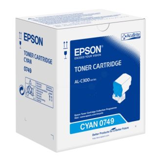 Toner d'origine C13S050749 / 0749 Epson - cyan