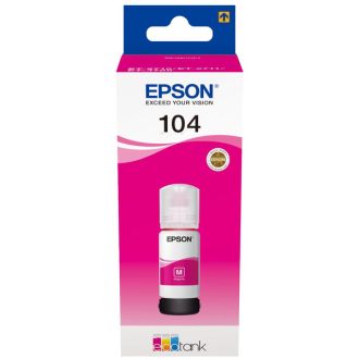 Bouteille d'encre d'origine C13T00P340 / 104 Epson - magenta