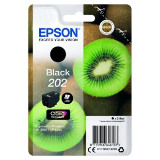 Cartouche d'origine C13T02E14020 / 202 Epson - noire