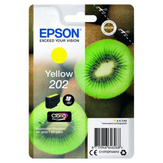 Cartouche d'origine C13T02F44010 / 202 Epson - jaune