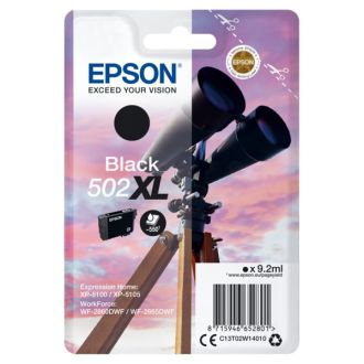 Cartouche d'origine C13T02W14020 / 502XL Epson - noire