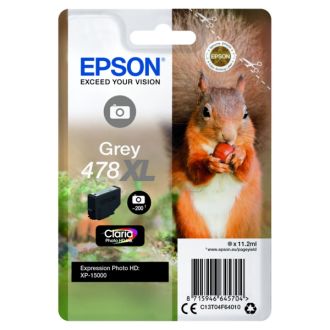 Cartouche d'origine C13T04F64010 / 478XL Epson - grise