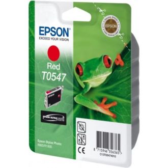 Cartouche d'origine C13T05474010 / T0547 Epson - rouge
