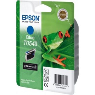 Cartouche d'origine C13T05494010 / T0549 Epson - bleue