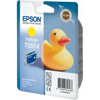 Cartouche d'origine C13T05544020 / T0554 Epson - jaune