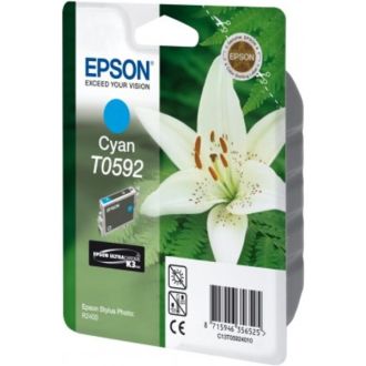 Cartouche d'origine C13T05924010 / T0592 Epson - cyan