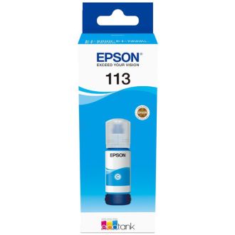 Bouteille d'encre d'origine C13T06B240 / 113 Epson - cyan