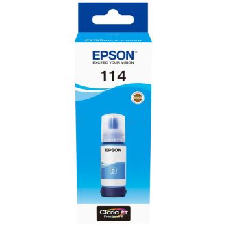 Bouteille d'encre d'origine C13T07B240 / 114 Epson - cyan