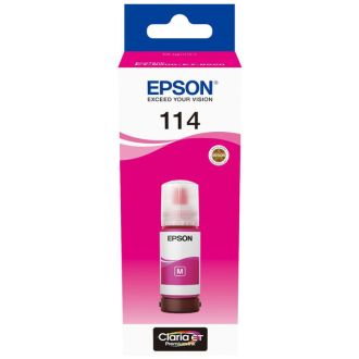 Bouteille d'encre d'origine C13T07B340 / 114 Epson - magenta