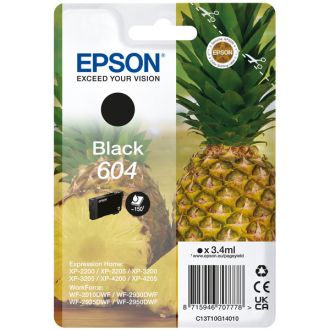 Cartouche d'origine C13T10G14010 / 604 Epson - noire