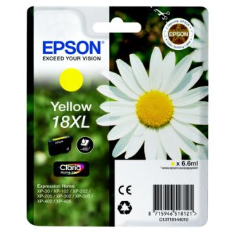 Cartouche d'origine C13T18144010 / 18XL Epson - jaune