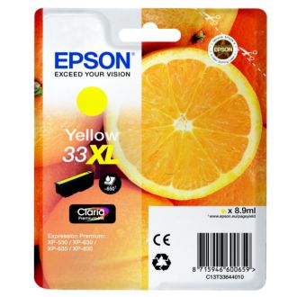 Cartouche d'origine C13T33644012 / 33XL Epson - jaune