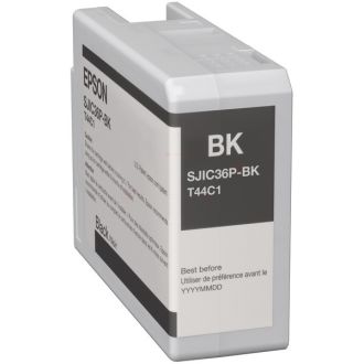 Cartouche d'origine C13T44C140 / SJIC-36-P-K Epson - noire