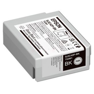 Cartouche d'origine C13T52M140 / SJIC-42-P-BK Epson - noire