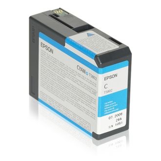 Cartouche d'origine C13T580200 / T5802 Epson - cyan