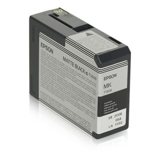 Cartouche d'origine C13T580800 / T5808 Epson - noire