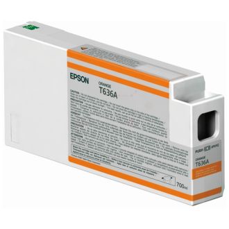 Cartouche d'origine C13T636A00 / T636A Epson - orange