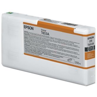 Cartouche d'origine C13T653A00 / T653A Epson - orange