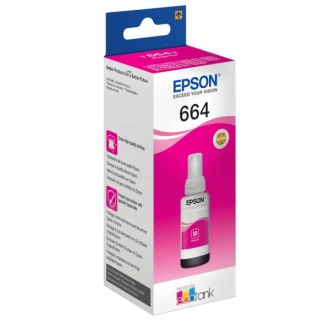 Bouteille d'encre d'origine C13T664340 / 664 Epson - magenta
