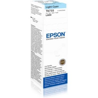 Bouteille d'encre d'origine C13T67354A / T6735 Epson - cyan photo