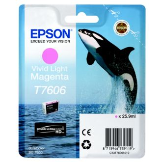 Cartouche d'origine C13T76064010 / T7606 Epson - magenta photo