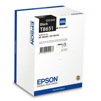 Cartouche d'origine C13T865140 / T8651 Epson - noire