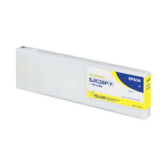 Cartouche d'origine C33S020621 / SJIC-26-P-Y Epson - jaune