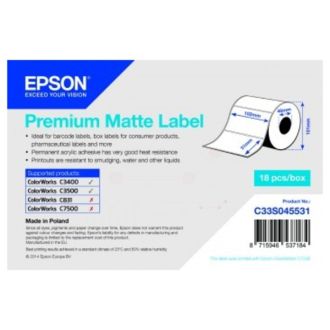 Ruban cassette d'origine C33S045531 Epson