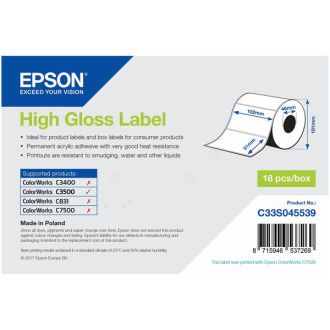 Ruban cassette d'origine C33S045539 Epson