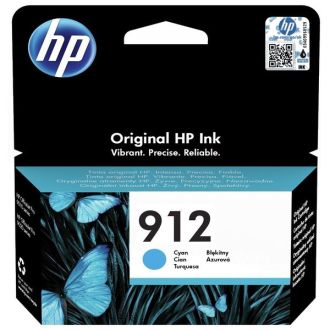 Cartouche d'origine 3YL77AE / 912 HP - cyan