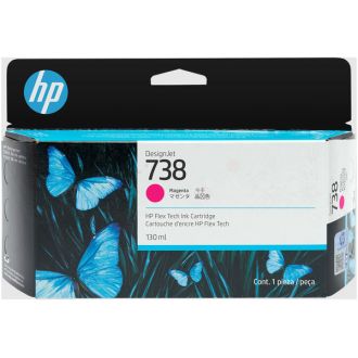 Cartouche d'origine 498N6A / 738 HP - magenta