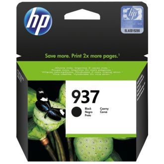 Cartouche d'origine 4S6W5NE / 937 HP - noire