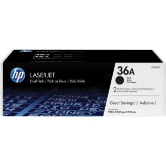 Toner d'origine CB436AD / 36A HP - noir