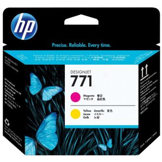Tête d'impression d'origine CE018A / 771 HP - magenta, jaune