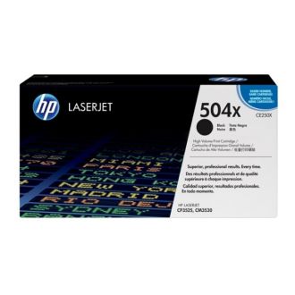 Toner d'origine CE250X / 504X HP - noir