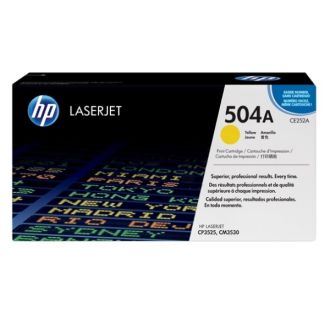 Toner d'origine CE252A / 504A HP - jaune