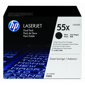 Toner d'origine CE255XD / 55X HP - noir