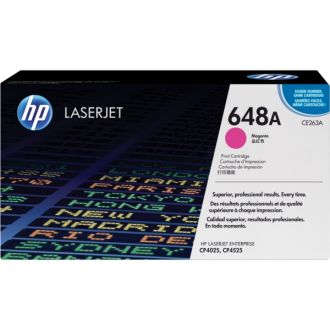 Toner d'origine CE263A / 648A HP - magenta