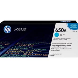 Toner d'origine CE271A / 650A HP - cyan