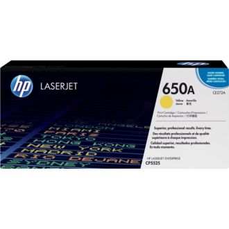 Toner d'origine CE272A / 650A HP - jaune