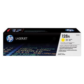 Toner d'origine CE322A / 128A HP - jaune