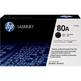 Toner d'origine CF280A / 80A HP - noir
