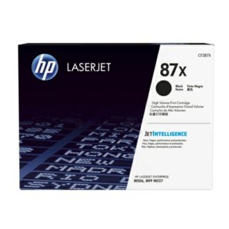 Toner d'origine CF287X / 87X HP - noir